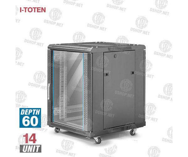 رک شبکه 14 یونیت عمق 60 سانتی متر آی توتن IT6614